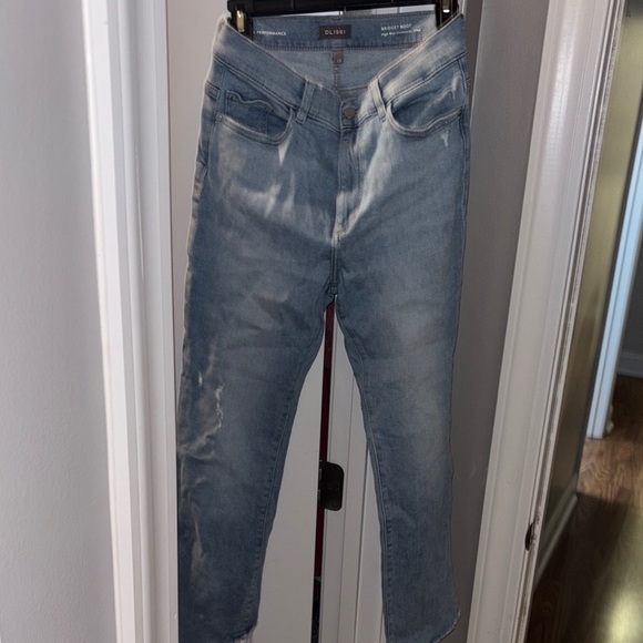 DL1961 Light Blue Denim Pants - Picture 1 of 6